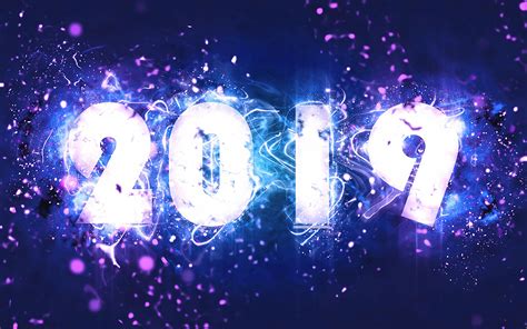 2019 Happy New Year 4K Wallpapers .